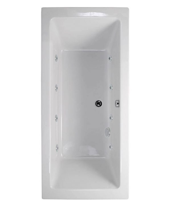  PACIFIC Double Ended 1700x750mm 8 Jet Bath