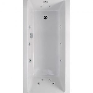 PACIFIC Single Ended 1800x800mm 12 Jet Bath