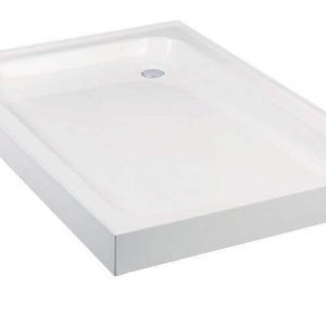 JT ULTRACAST 1000x700 Rectangle 4 Upstand Shower Tray