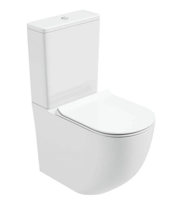  INSPIRE Fully Shrouded Rimless WC Pack - Slim Soft Close Seat