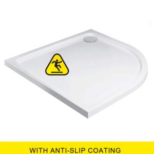 KRISTAL LOW PROFILE 1000X800 Quadrant RH Shower Tray -Anti Slip  with FREE shower waste