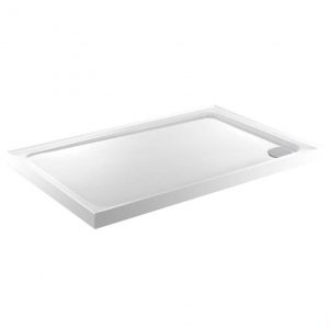 KRISTAL LOW PROFILE 900X700 Rectangle Upstand Shower Tray   with FREE shower waste