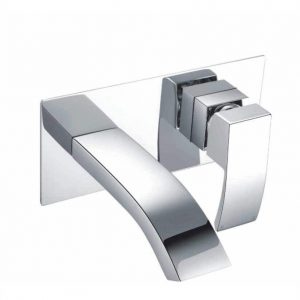 CORBY Wall Mounted Basin Mixer With Easy Box
