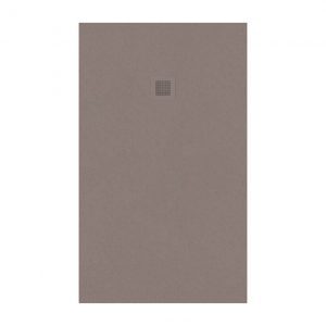 SLATE Taupe 1500x900 shower tray with FREE Shower Waste