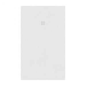 SLATE 1500 x 900 Shower Tray White - with FREE shower waste