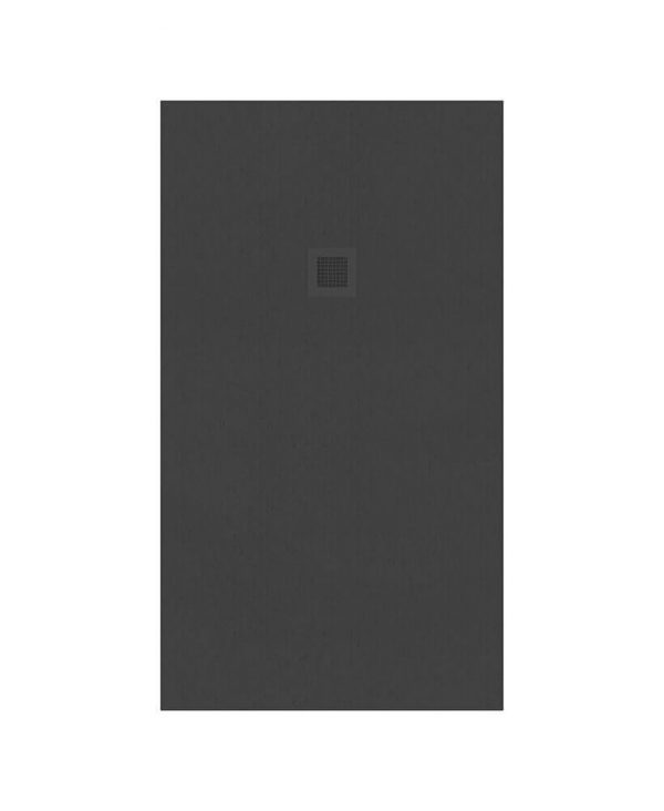  SLATE 1600 x 900 Shower Tray Anthracite - with FREE shower waste