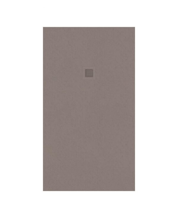  SLATE Taupe 1600x900 shower tray with FREE Shower Waste