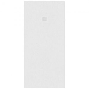 SLATE 1700 x 800 Shower Tray White - with FREE shower waste