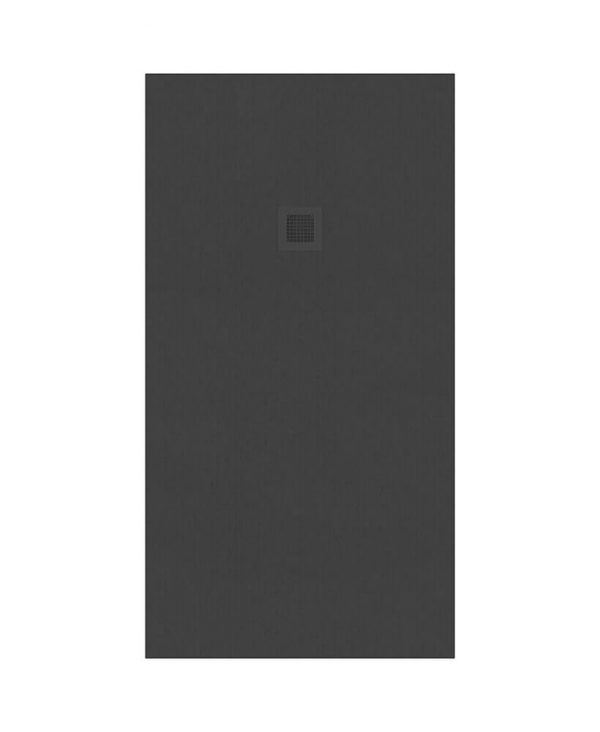  SLATE 1700 x 900 Shower Tray Anthracite - with FREE shower waste