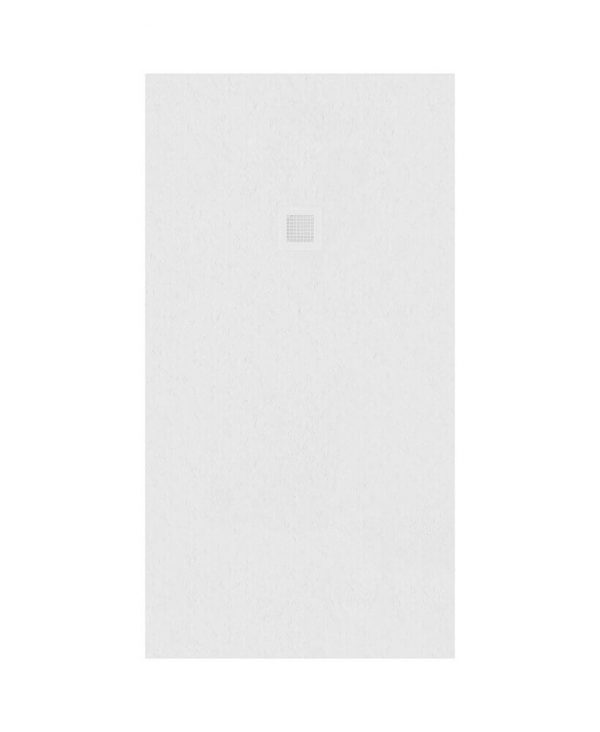  SLATE 1700 x 900 Shower Tray White - with FREE shower waste