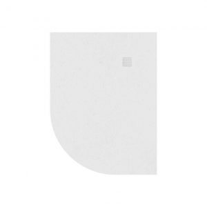 SLATE 1200x900 Offset Quadrant Shower Tray RH White - Anti Slip