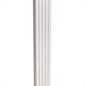 PIATTO Flat Tube Designer Radiator Vertical 1800 x 380 Double Panel White