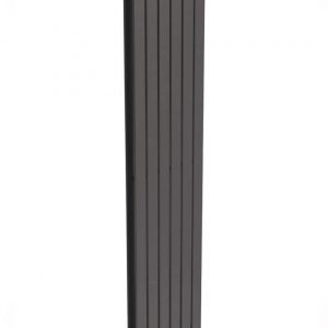 PIATTO Flat Tube Designer Radiator Vertical 1800 x 456 Double Panel Anthracite