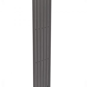 PIATTO Flat Tube Designer Radiator Vertical 1800 x 452 Single Panel Anthracite