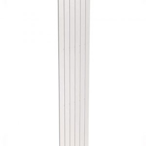 PIATTO Flat Tube Designer Radiator Vertical 1800 x 452 Single Panel White