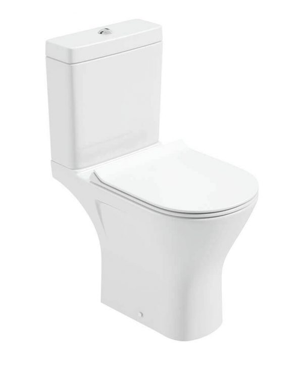  SCALA Close Coupled Open Back WC Comfort Height & Delta Slim Seat