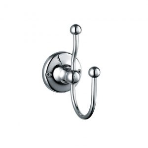 STOCKTON TRADITIONAL LEVER Double Robe Hook