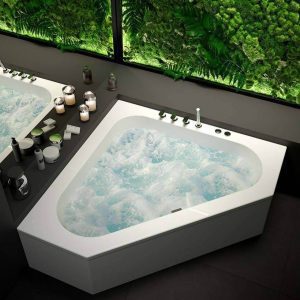 CONCERTO 1400 Luxury Corner Bath & Side Panel