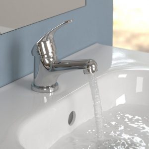 ALPHA Single Lever Basin Mixer with FREE Click Clack Basin Waste